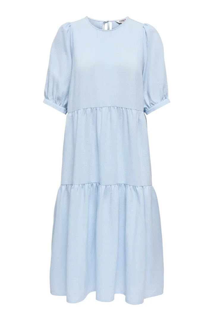 Only - Onlemmia 2/4 Midi Dress - 5092894 Ballad Blue Kjoler 