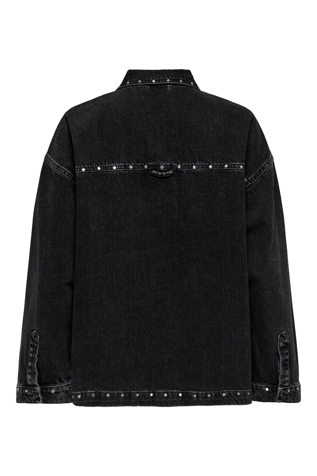 Only - Onlemmie L/S Studded Shirt Azg - 4926859 Washed Black