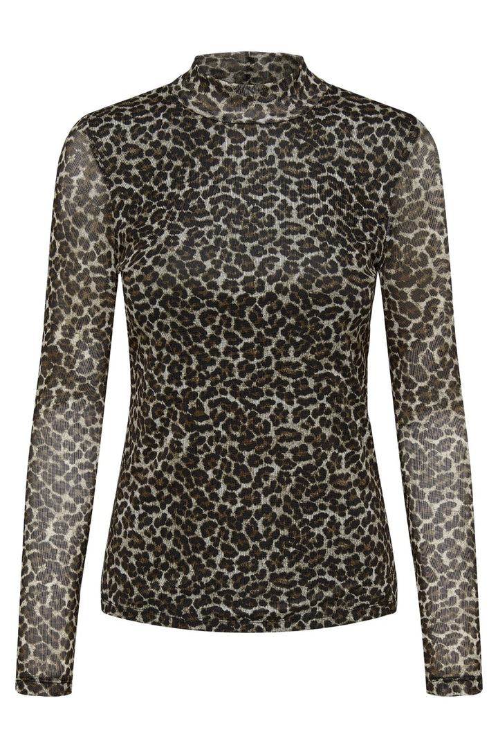 Only - Onlerica Life Mesh L/S Top - 4316519 Pumice Stone Everyday Leo