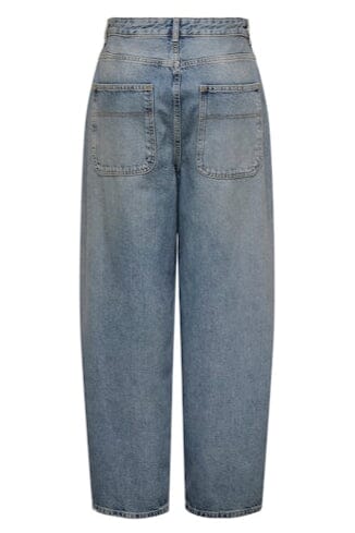 Only - Onlgia Mid Loose Baggy Dot413 - 4520397 Medium Blue Denim Jeans 