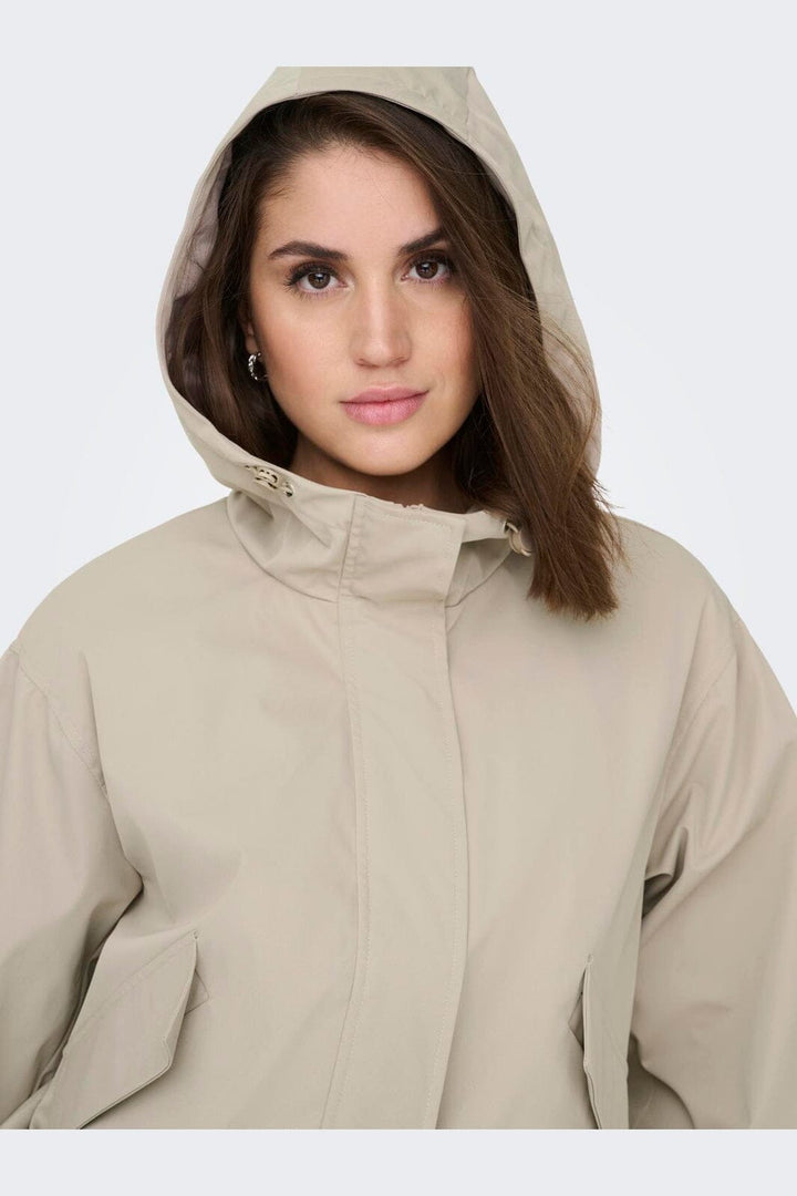 Only - Onlgisell Life Short Hood Jacket Cc - 4892254 String