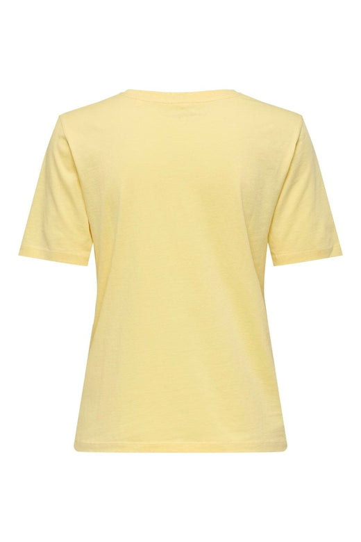 Only - Onlhappy S/S O-Neck Tee Pr - 5065225 Sunlight