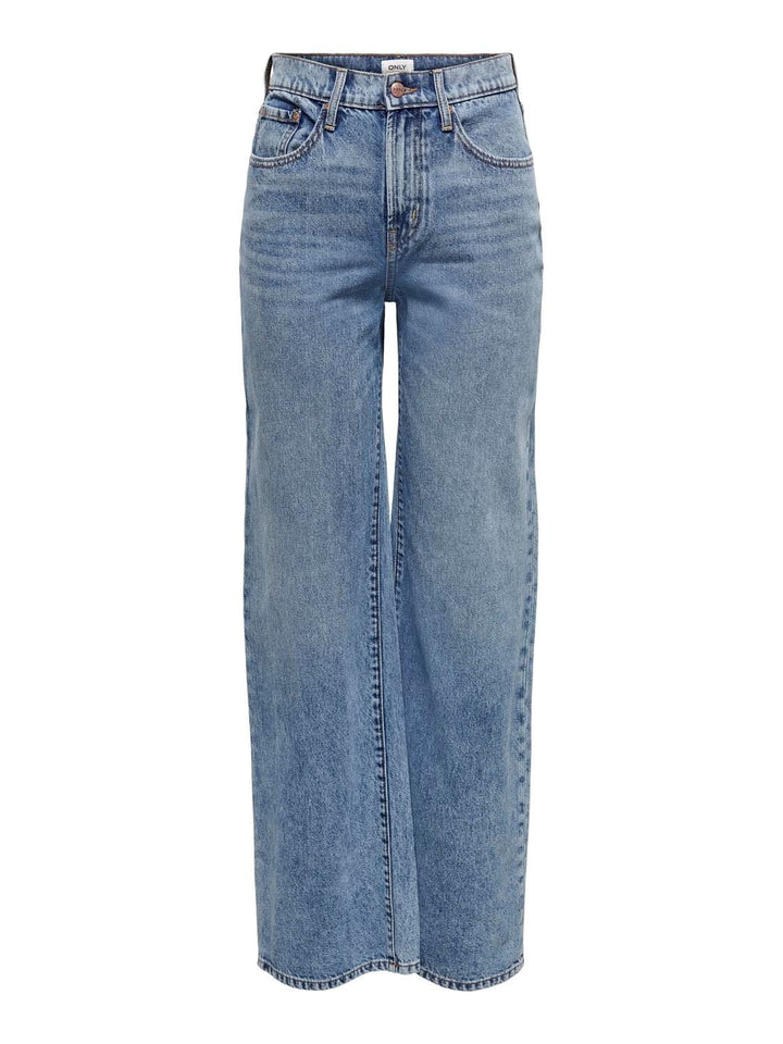 Only - Onlhope Wide Rea345 - 3562394 Light Blue Denim Jeans 