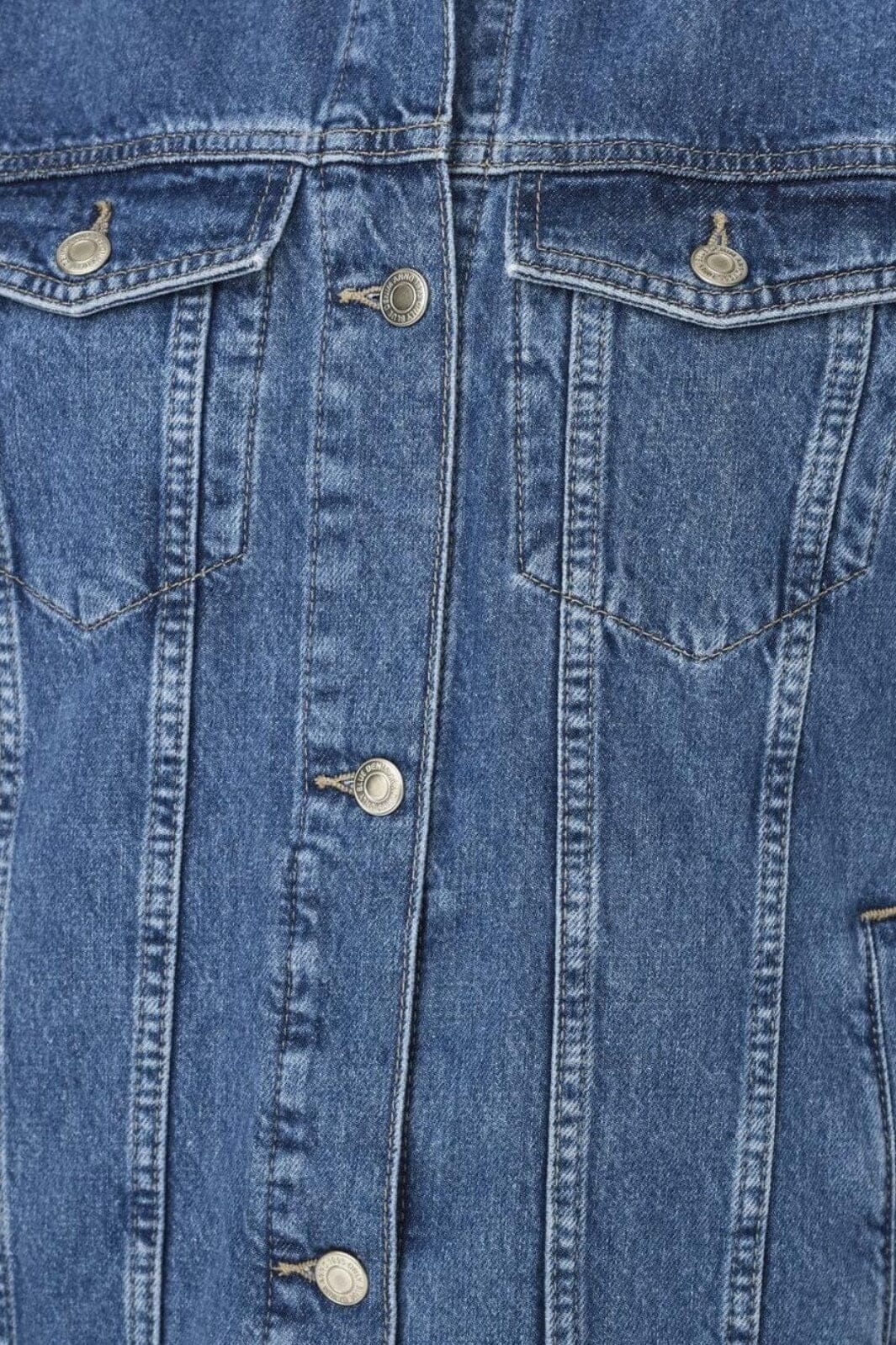 Only - Onlirene S/L Waistcoat Cro - 4536345 Medium Blue Denim
