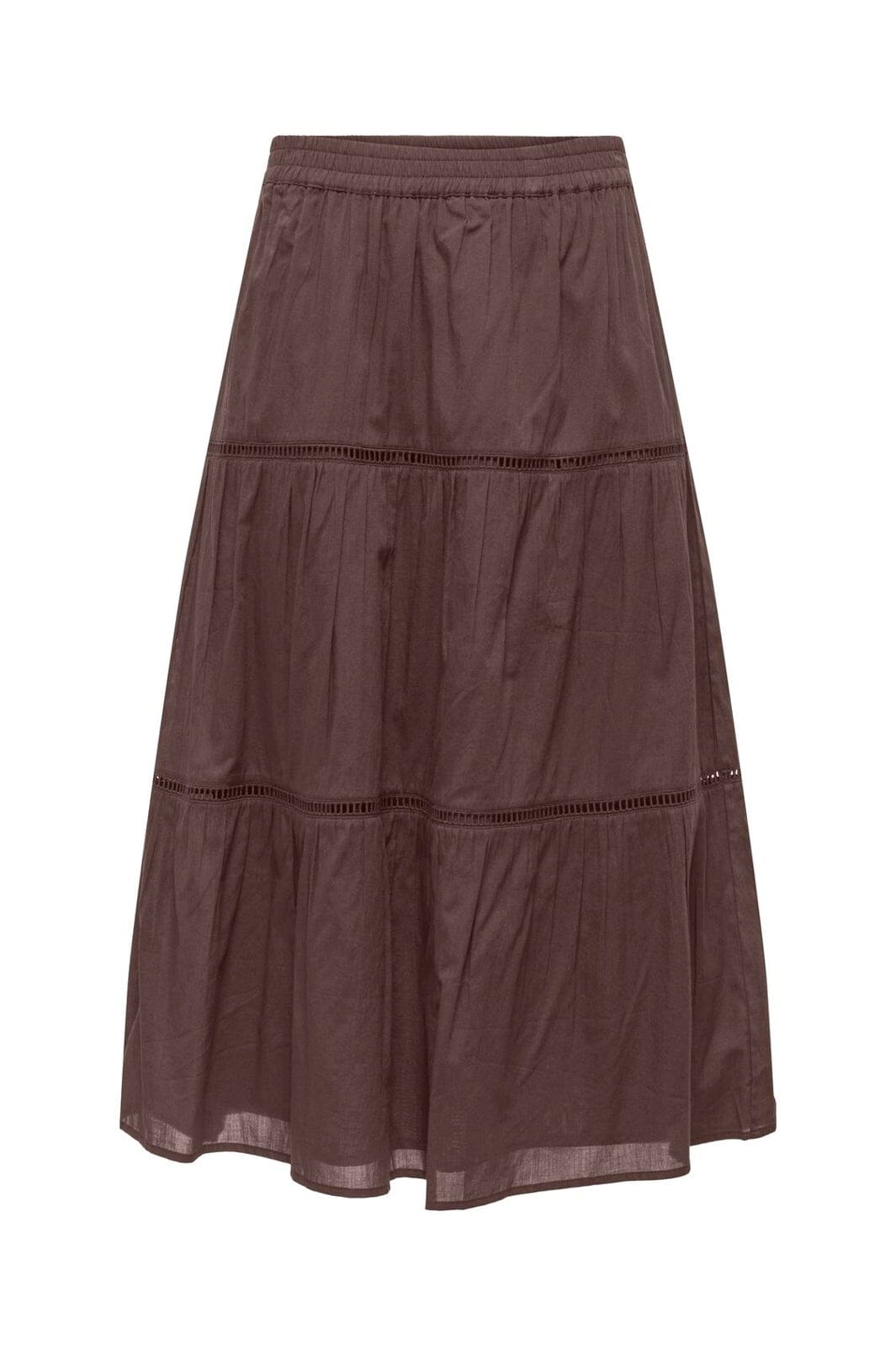 Only - Onlisabella Long Skirt - 5083658 Chocolate Martini