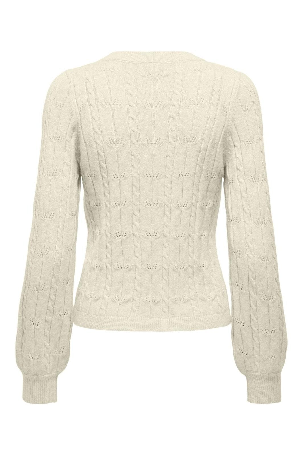Only - Onlkatia Ls Structure O-Neck Pull Cc Knt - 4959380 Baby'S Breath