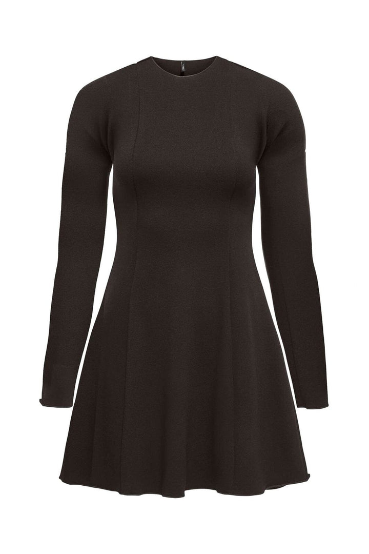Only - Onlkenya L/S Dress - 4957219 Chocolate Torte