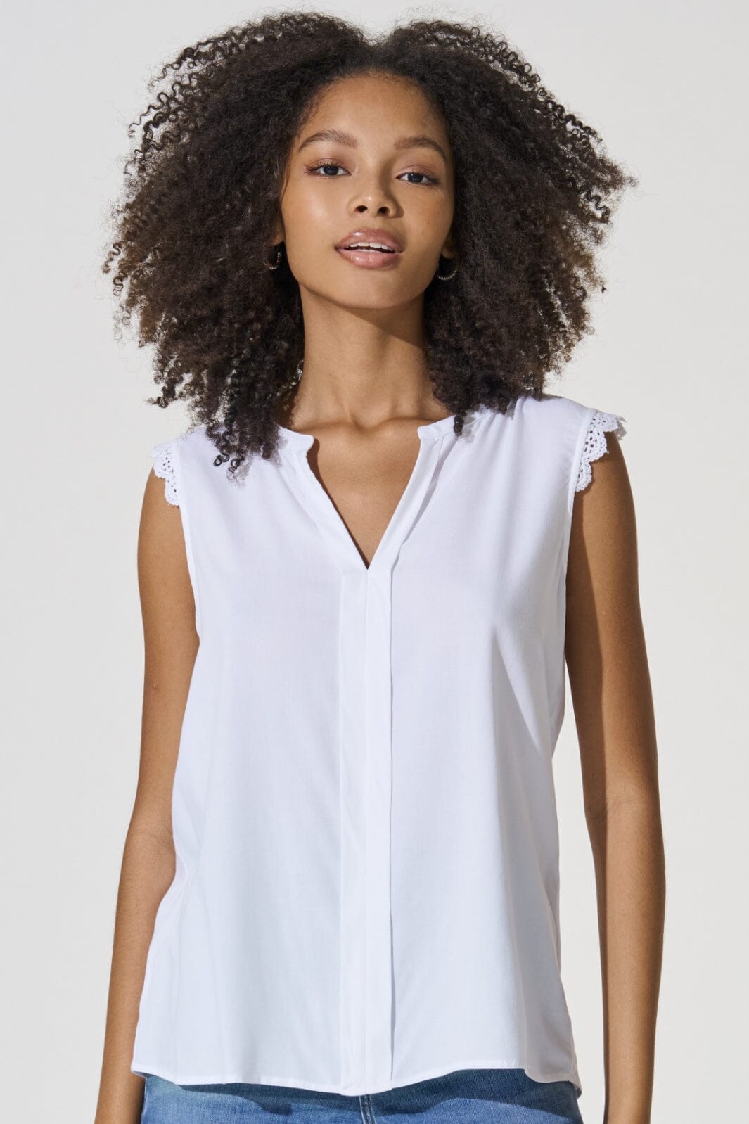 Only - Onlkimmi S/L Top - 2800606 White Toppe 