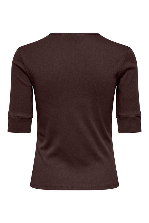 Only - Onlkira 2/4 Top - 5136051 Coffee Bean