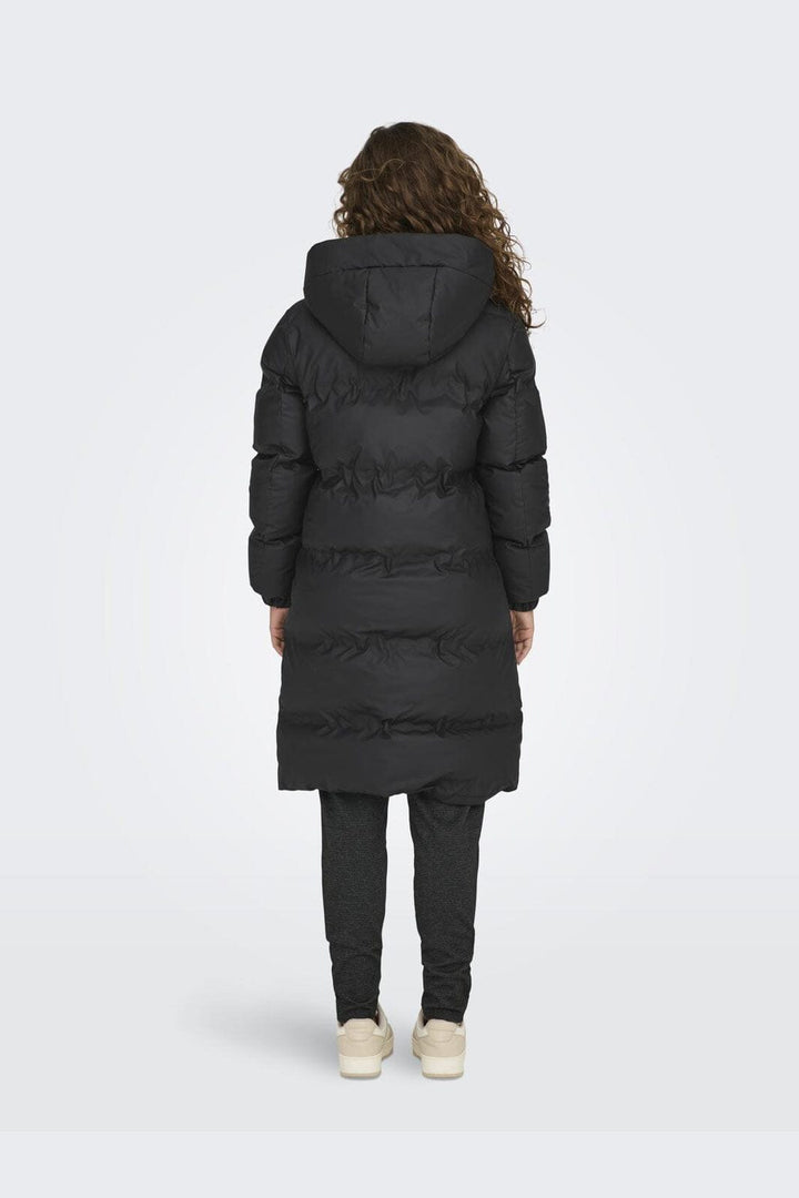Only - Onllea Rain Puffer Coat Cc - 4497316 Black