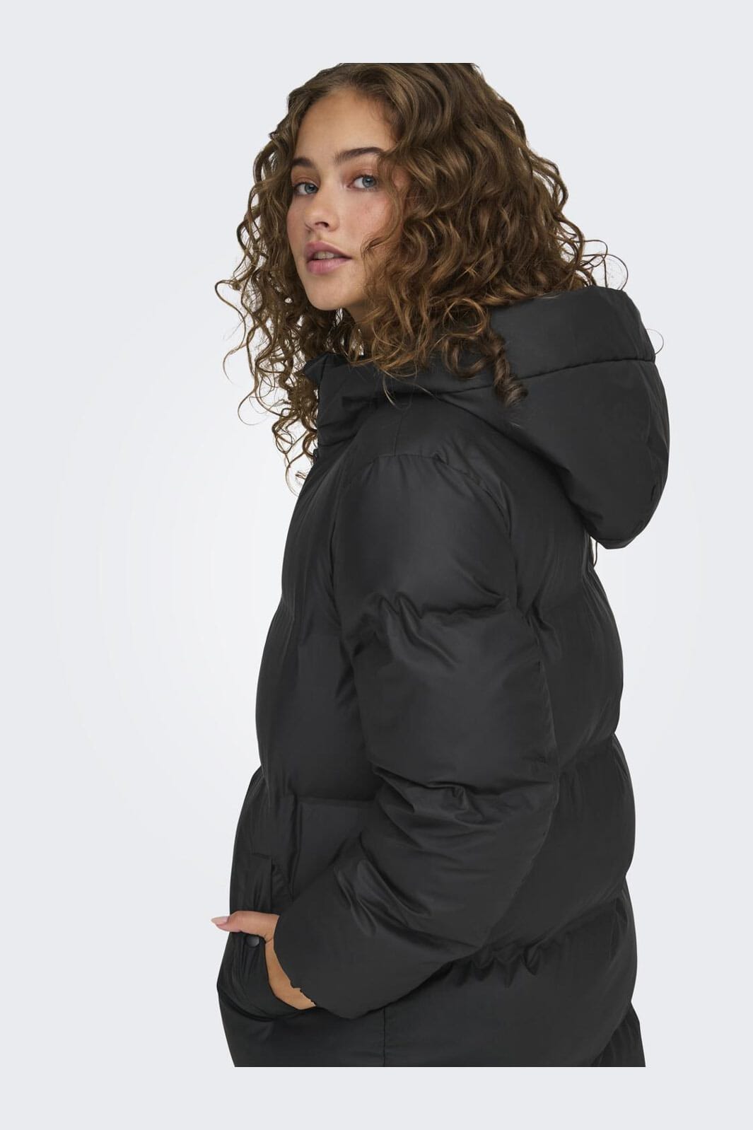 Only - Onllea Rain Puffer Coat Cc - 4497316 Black