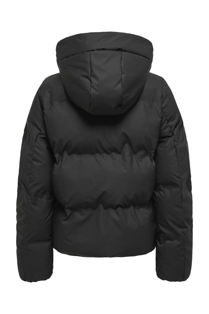 Only - Onllea Rain Puffer Short - 4771709 Black