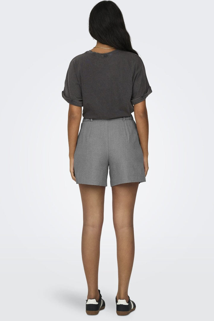 Only - Onllinda Mel Shorts Tlr 15283727 - 4792902 - Medium Grey Melange