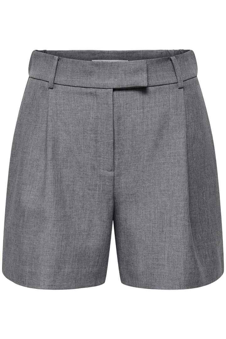 Only - Onllinda Mel Shorts Tlr 15283727 - 4792902 - Medium Grey Melange