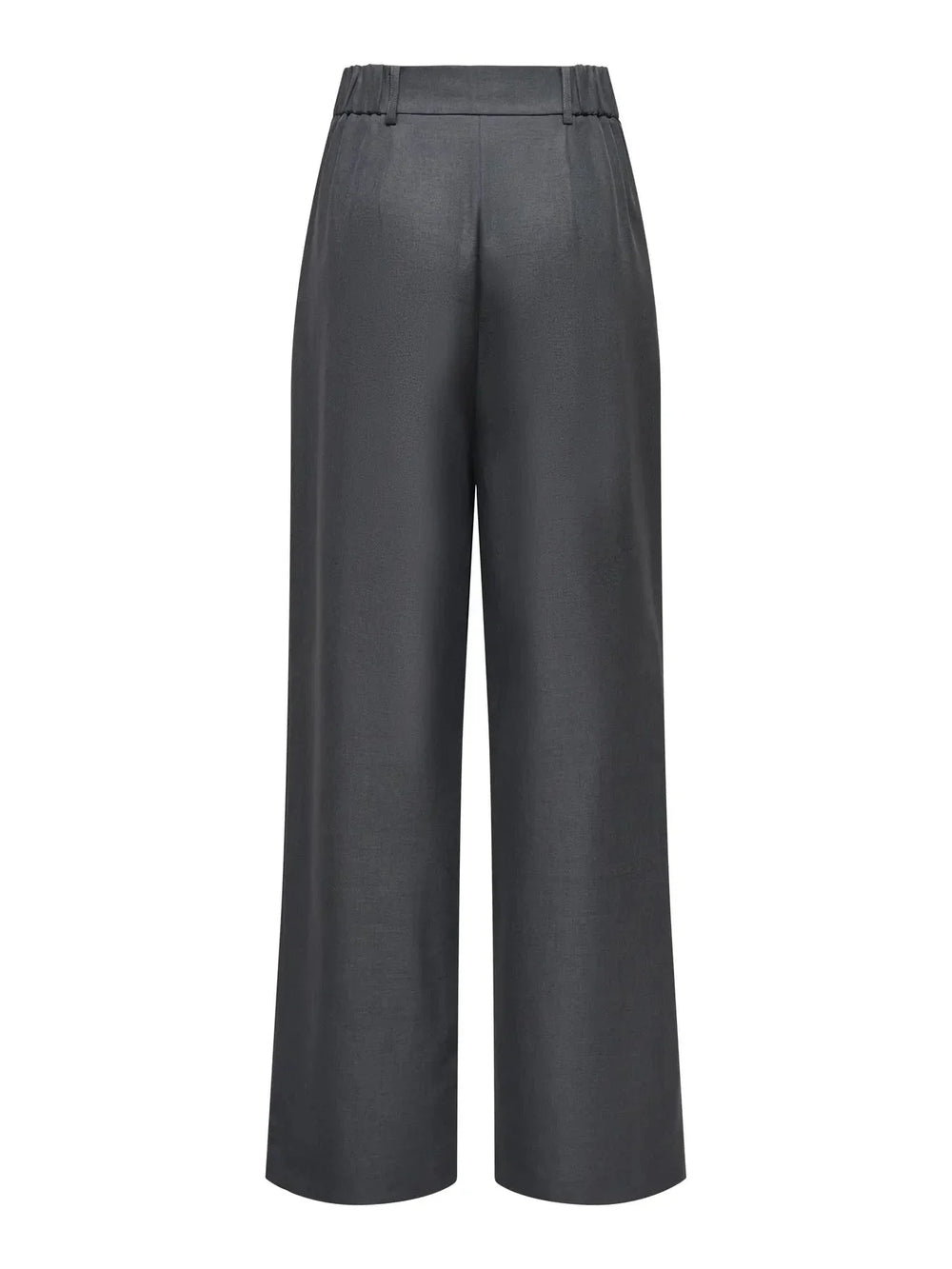 Only - Onllinda Str Mel Pants Tlr - 5034221 Dark Grey Melange Bukser 