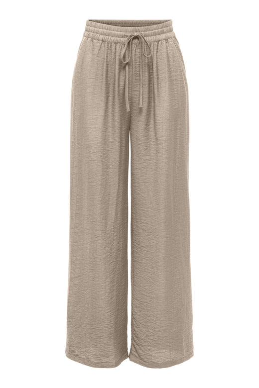Only - Onllino Pull-Up Tie Pant Ox - 4938573 Oxford Tan