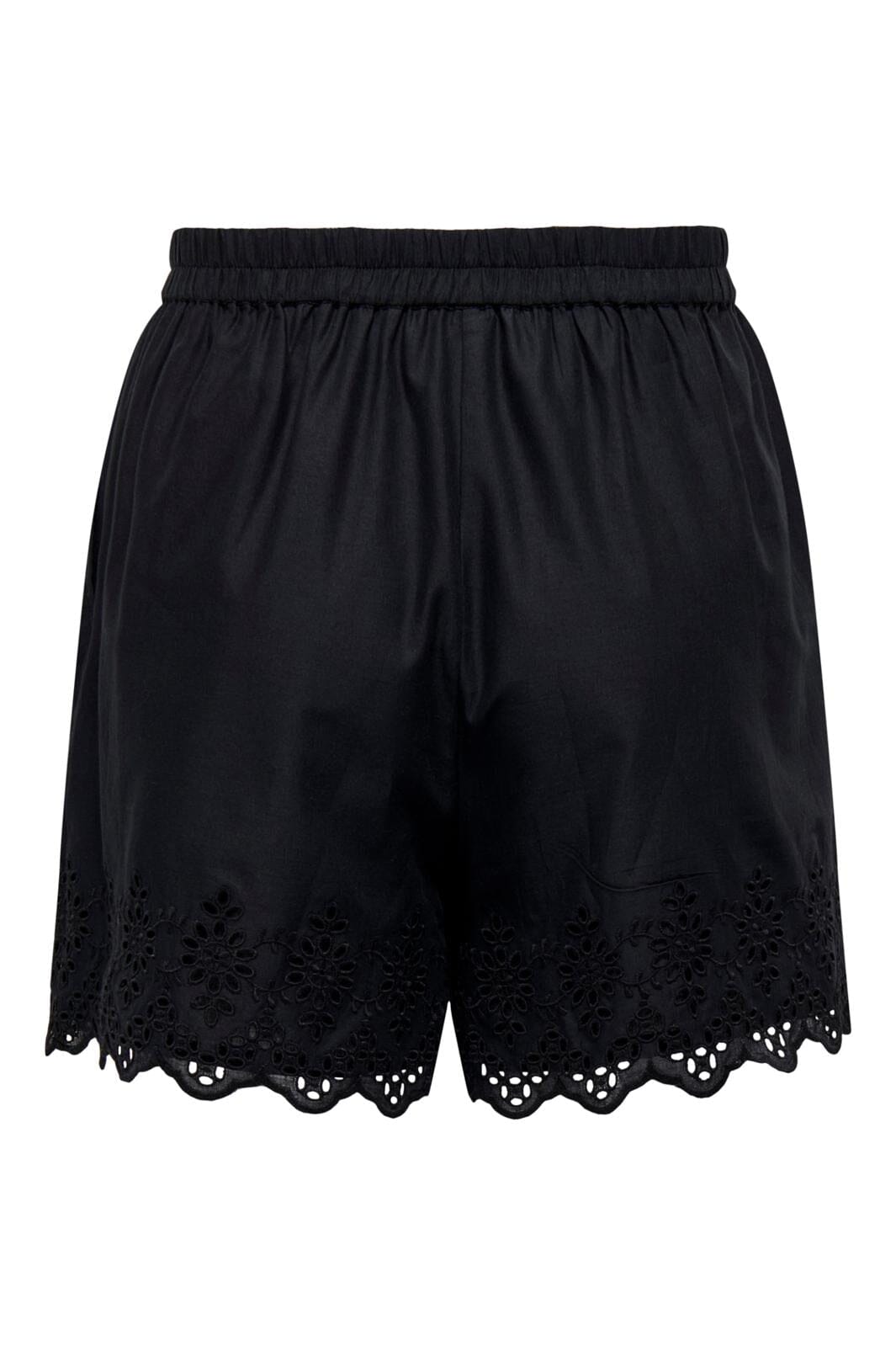 Only - Onllou Life Emb Loose Shorts - 4415682 Black