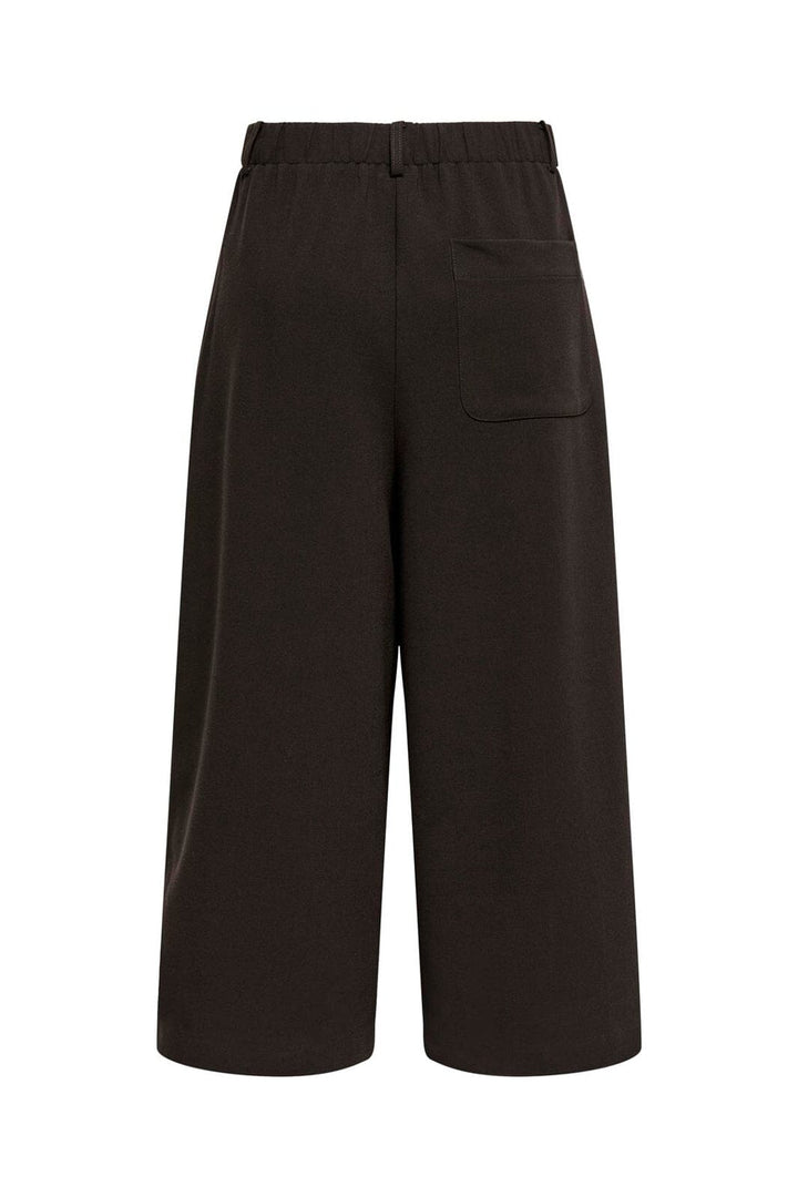 Only - Onllyon Wide Leg Culotte Pant - 5171629 Chocolate Torte