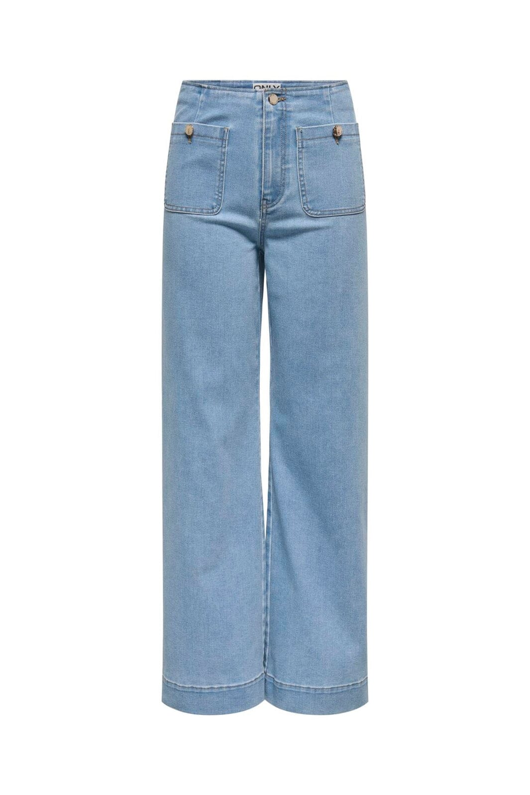 Only - Onlmadeline Wd Pocket Gua221 - 4845104 Light Blue Denim