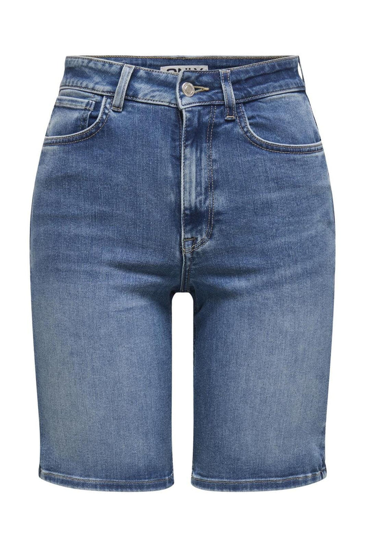 Only - Onlmadison Blush Shorts Cro 15346089 - 4800086 - Medium Blue Denim