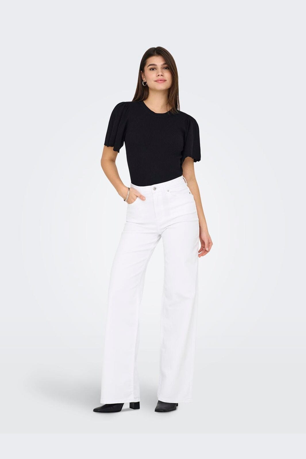 Only - Onlmadison Blush Wide Cro - 4384292 White