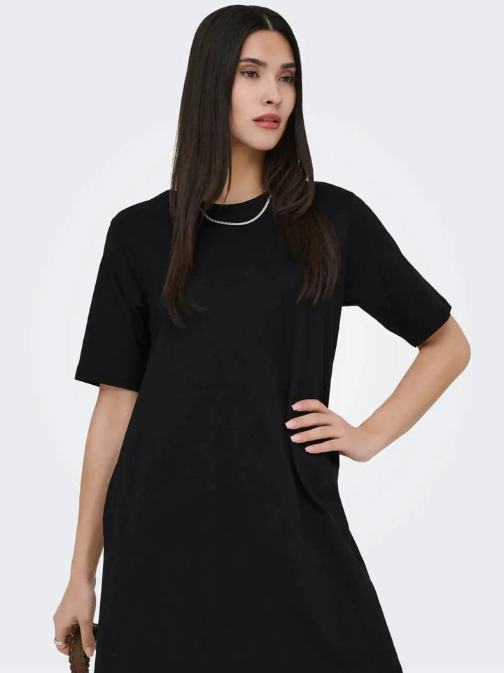Only - Onlmara S/S Pocket Dress - 5021172 Black Kjoler 