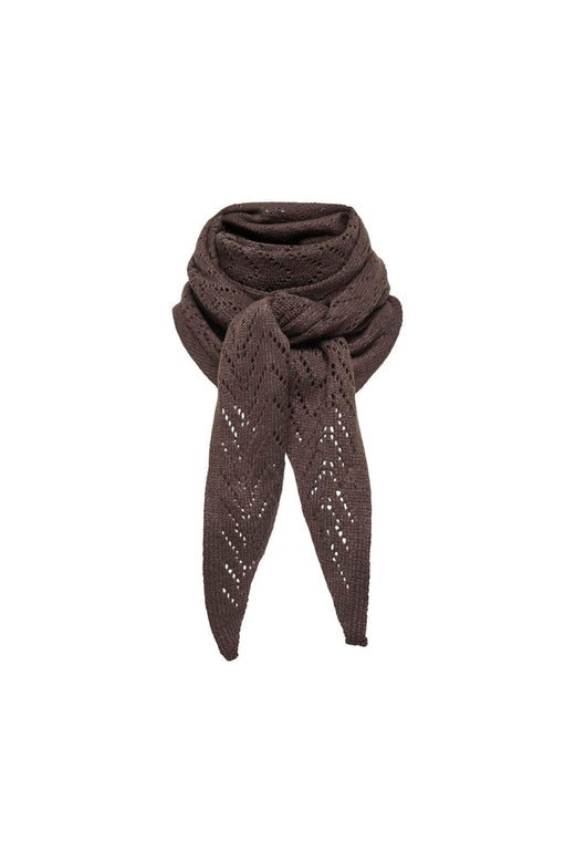 Only - Onlmarie Pointelle Triangle Scarf Cc Acc - 5034347 Bracken