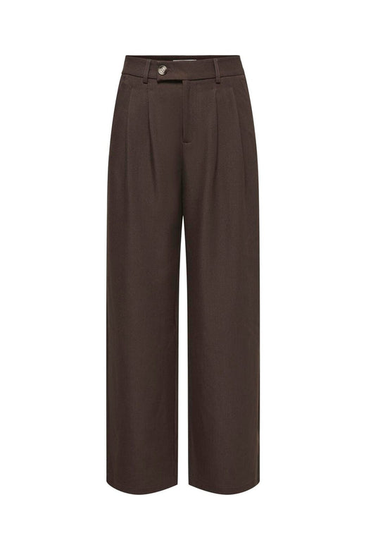 Only - Onlmiles Pleat Wide Pant Tlr - 5177007 Coffee Bean
