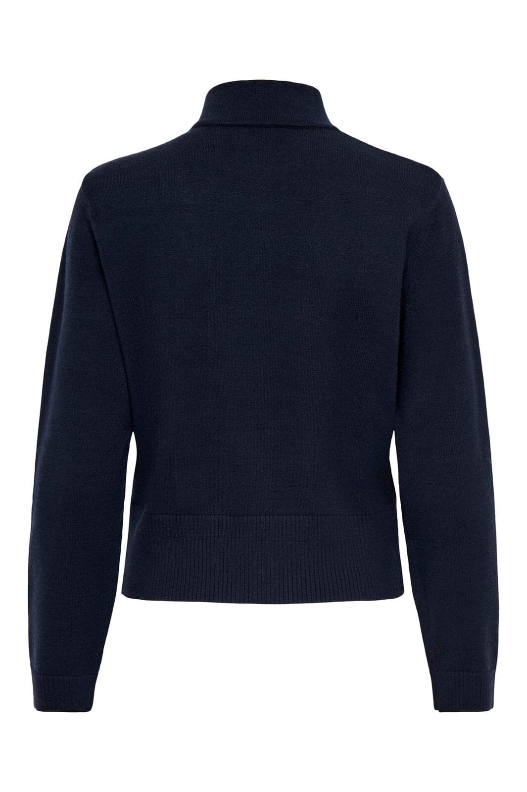 Only - Onlmio Ls Mockneck Utility Assym Knt - 5252816 Night Sky Gold Button
