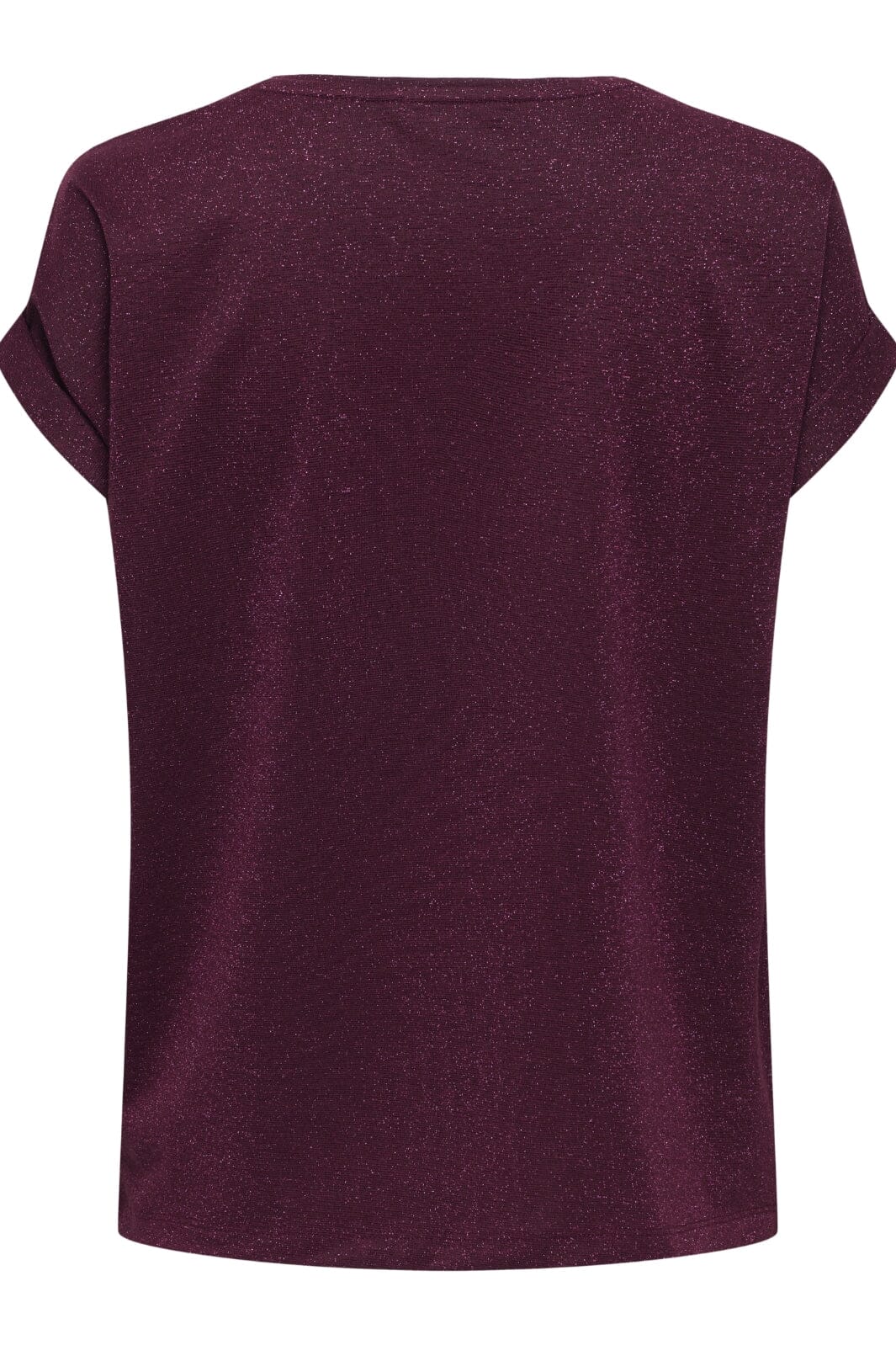 Only - Onlmoster Glitter S/S Top - 4847267 Chocolate Truffle Chocolate Truffle Lurex