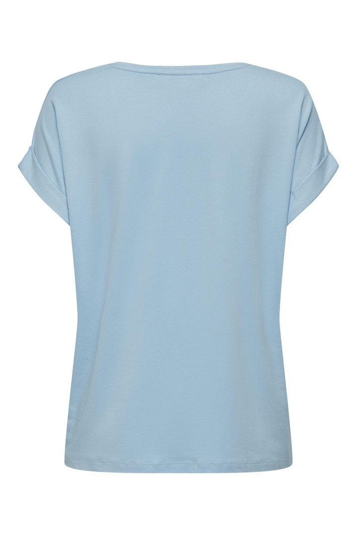Only - Onlmoster S/S O-Neck Top - 4447962 Clear Sky