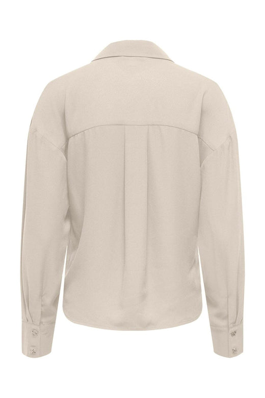 Only - Onlneiva Life Ls Balloon Shirt - 5005211 Birch