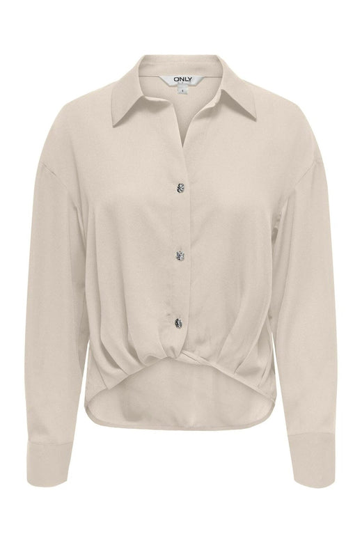 Only - Onlneiva Life Ls Balloon Shirt - 5005211 Birch
