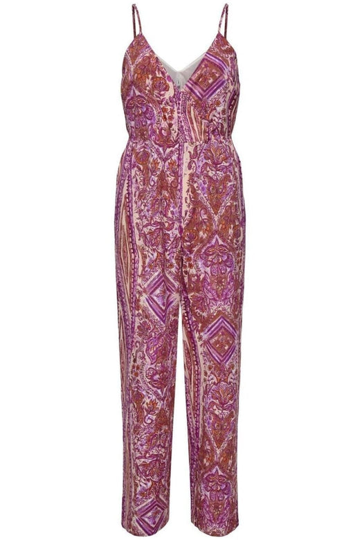 Only - Onlnova Life Elite Emza Jumpsuit - 4697095 Fuchsia Fedora 617 Bohobabe Buksedragter 