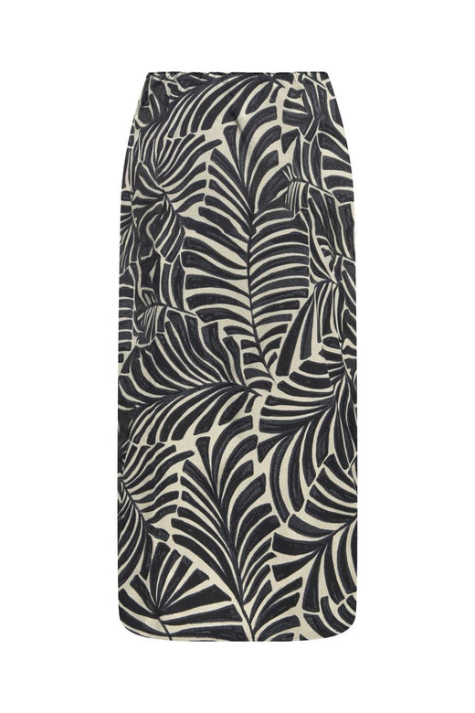 Only - Onlnova Life Elite Lamar Slit Skirt - 4697193 Black 611 La Palma