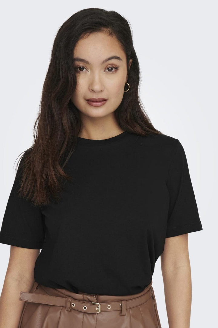 Only - Onlonly S/S Tee - 4003450 Black