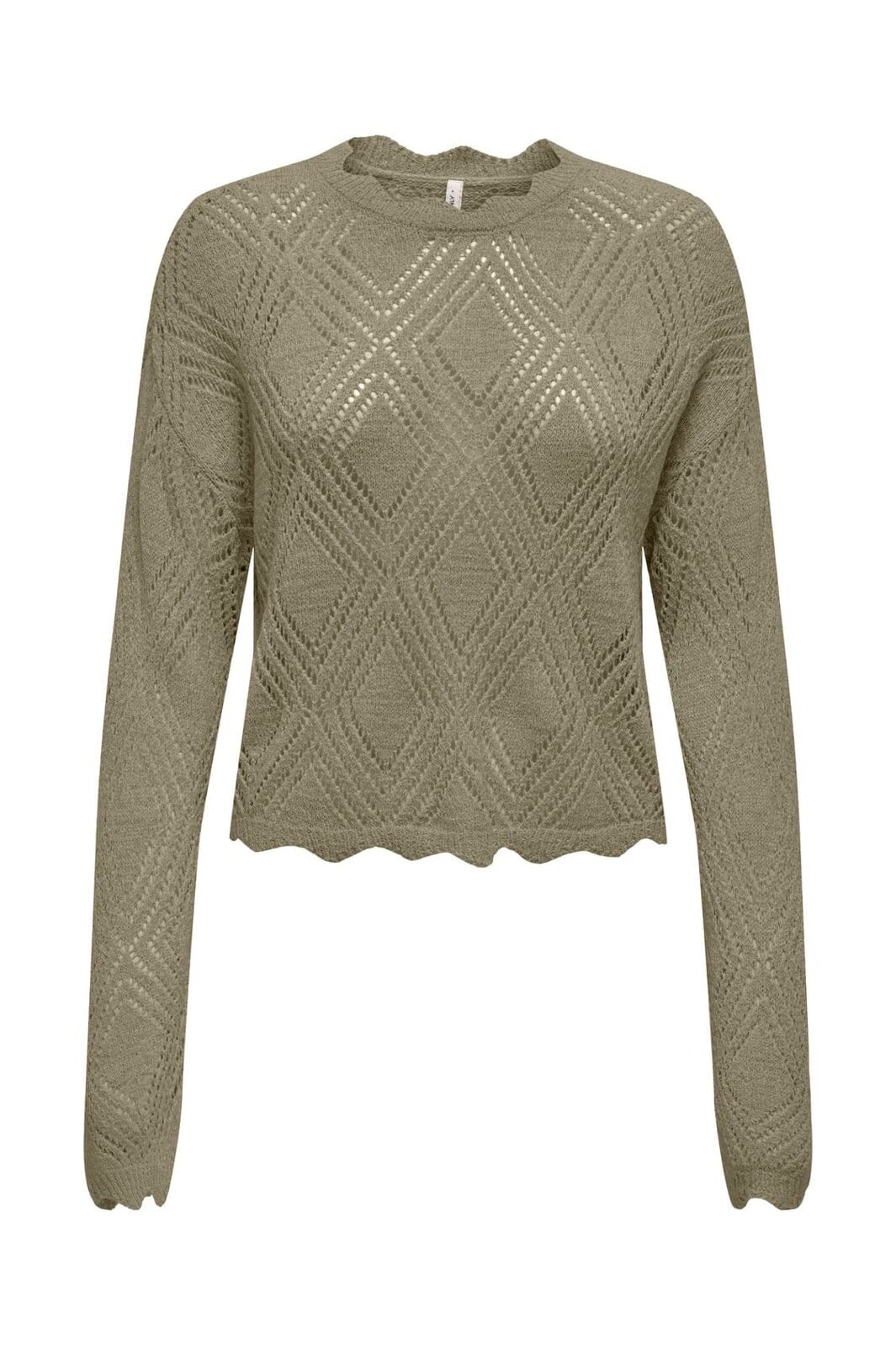 Only - Onlpamela Ls Struct Pullover Cc Knt - 4981948 Mermaid