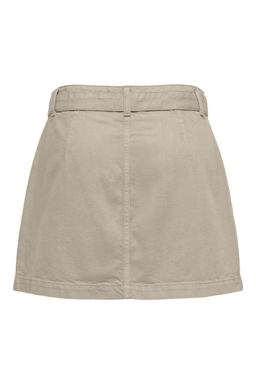 Only - Onlprime Belt Wrap Skirt - 4572490 Plaza Taupe