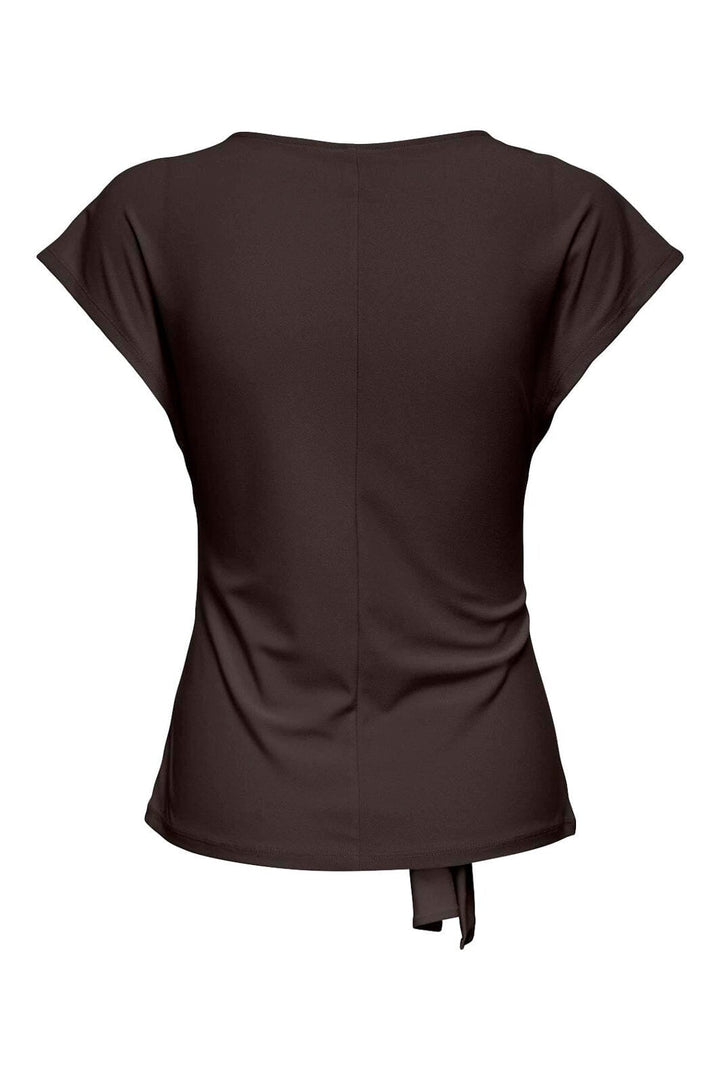Only - Onlsilja S/L Twist Top - 4891801 Chocolate Torte