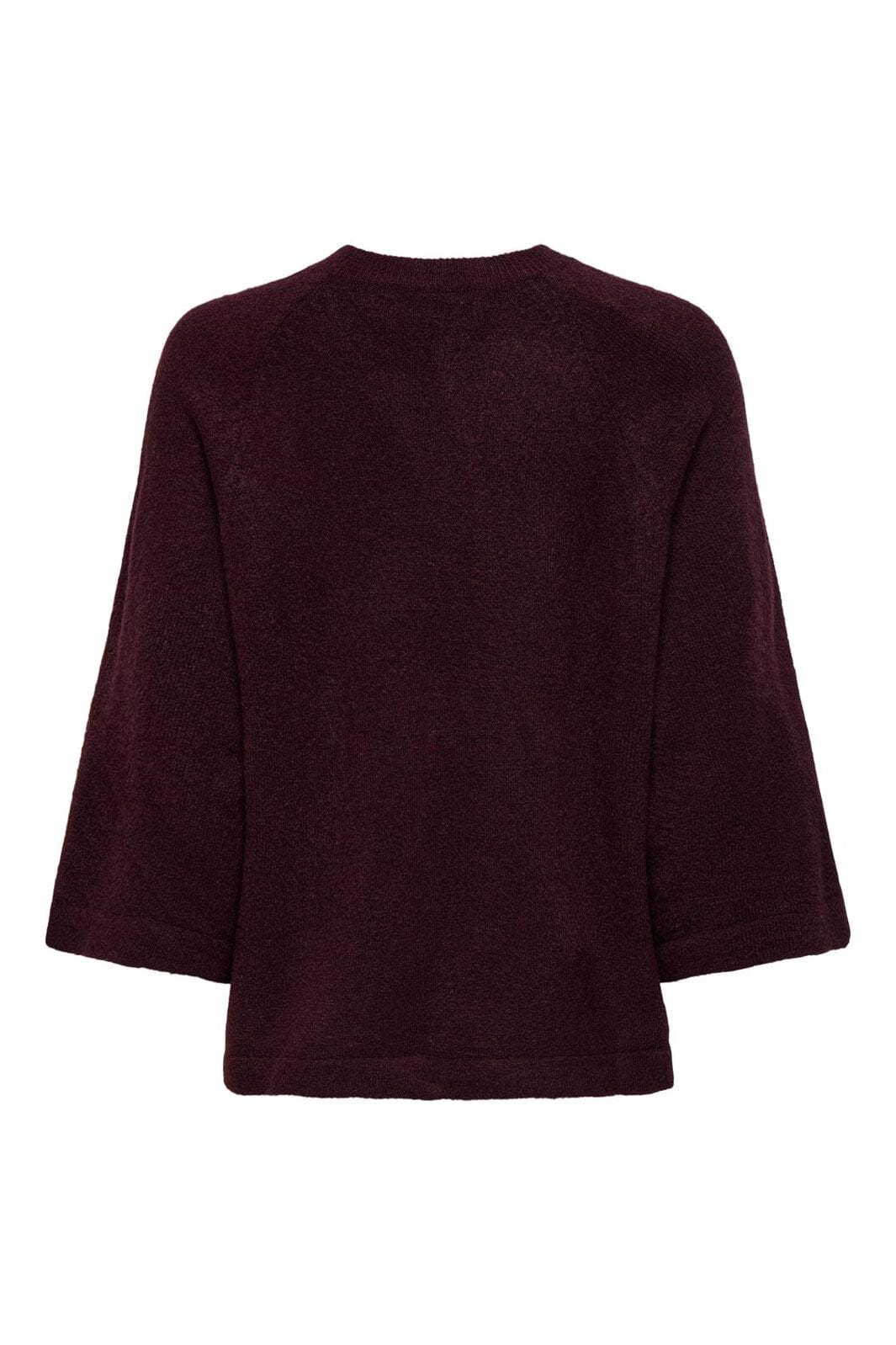 Only - Onlsimoni 3/4 Pullover Knt - 4854434 Port Royale Melange