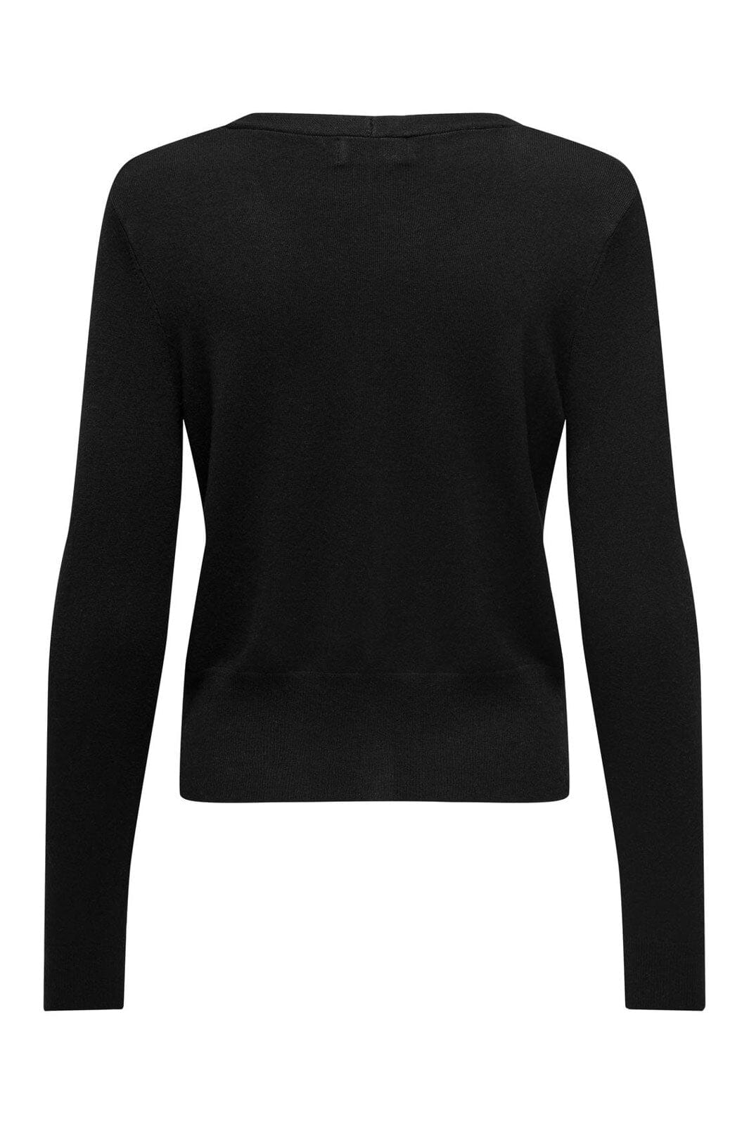 Only - Onlvenice Life Ls Vneck Cardi Knt - 4604853 Black