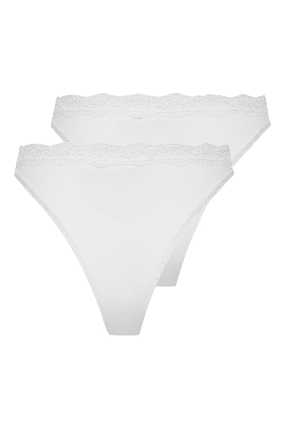 Only - Onlvicky Lace Cheeky Brief 2-Pack Acc - 4822901 Bright White 2Xpack