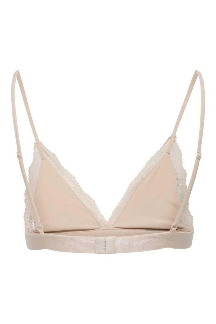 Only - Onlvicky Lace Unpadded Bralette Acc - 4816286 Peach Taffy