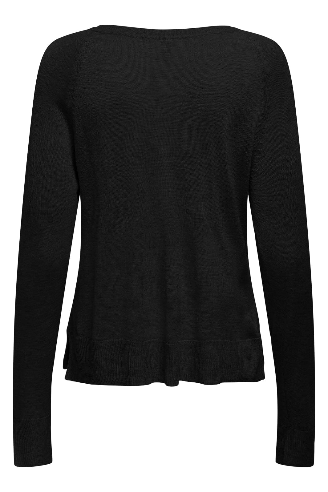 Only - Onlvienna Ls O-Neck Knt - 4727292 Black
