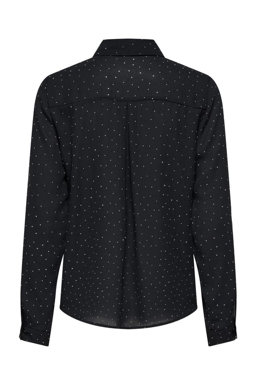 Only - Onlzeke L/S Stud Shirt - 4850703 Black Allover Studs