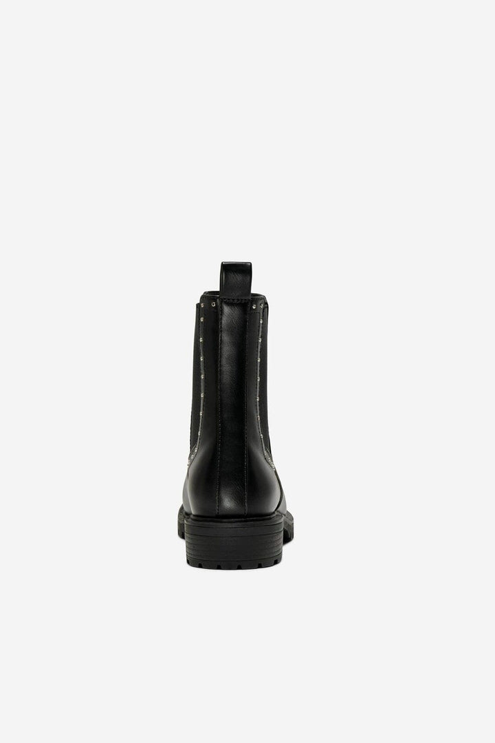 Only Shoes - Onltina-13 Studded Chelsea Boot - 4565590 Black