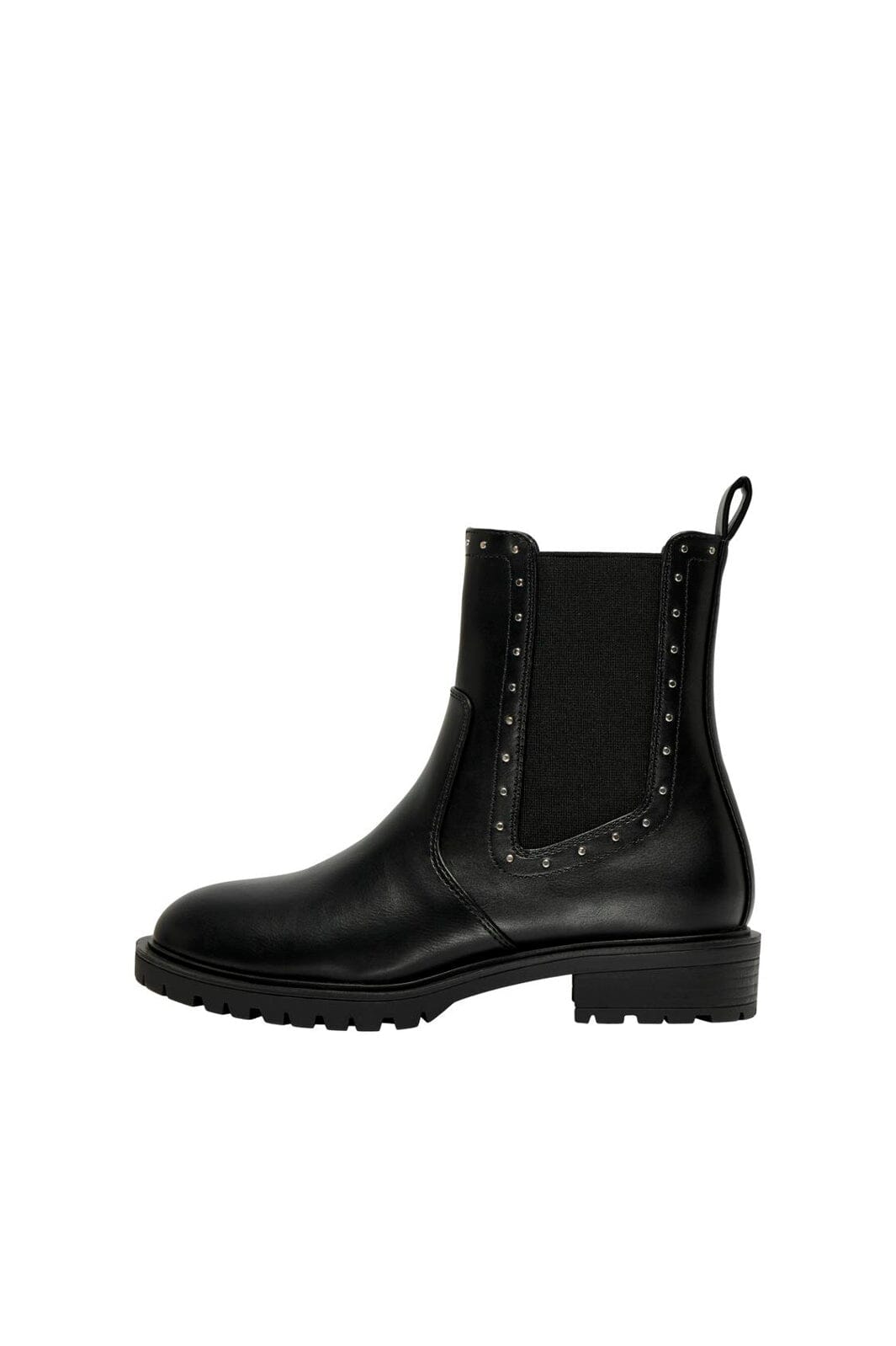 Only Shoes - Onltina-13 Studded Chelsea Boot - 4565590 Black