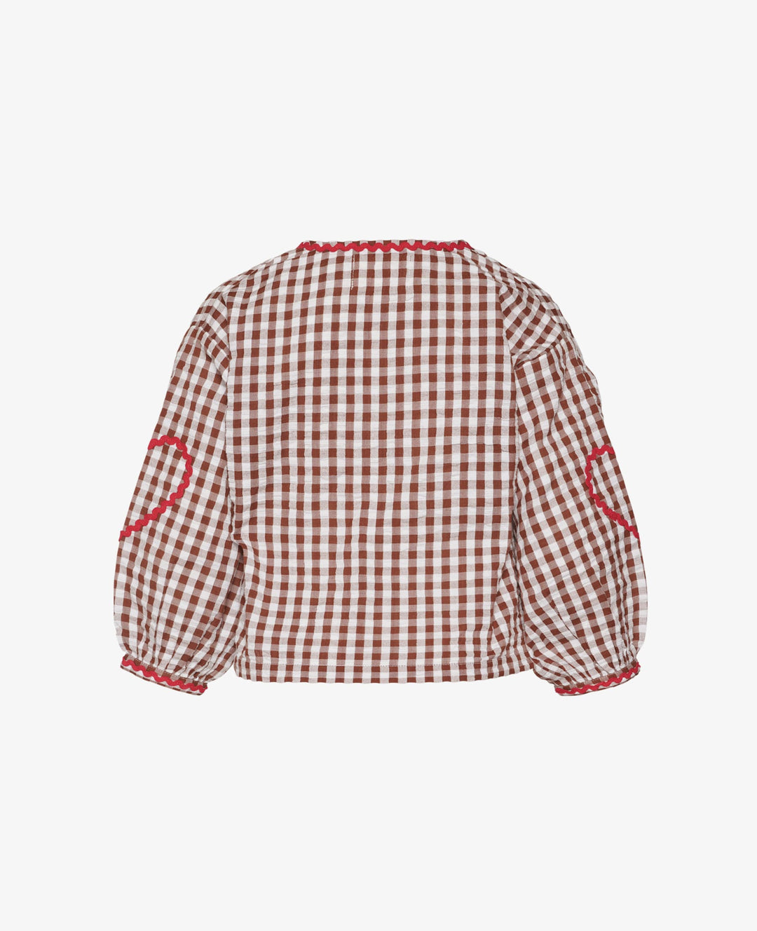 Sissel Edelbo - Astrid MINI Top SE 1679 - Brown Checks