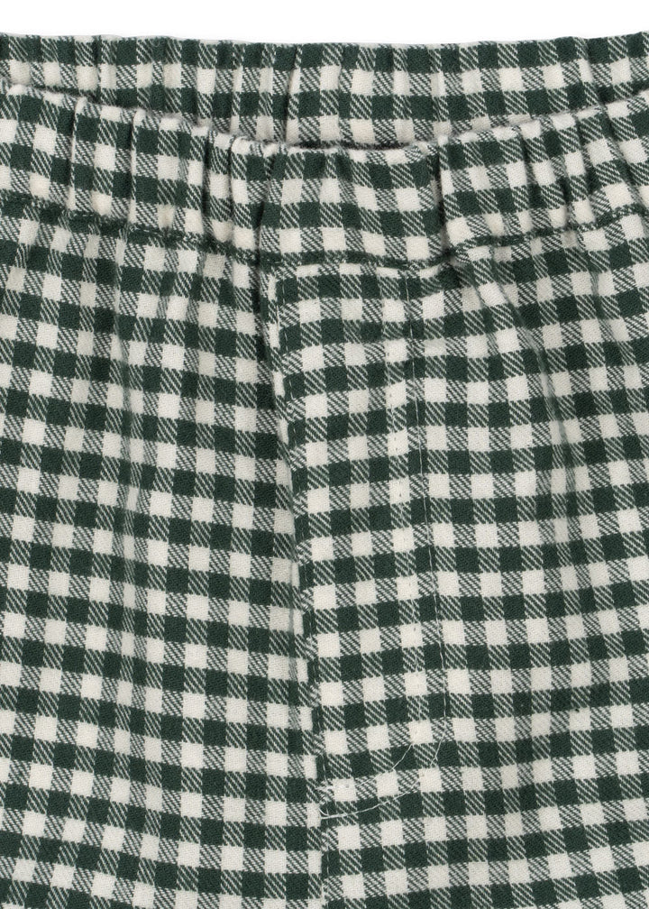 Konges Sløjd - Foret Pants Gots Ks104195 - Green Check