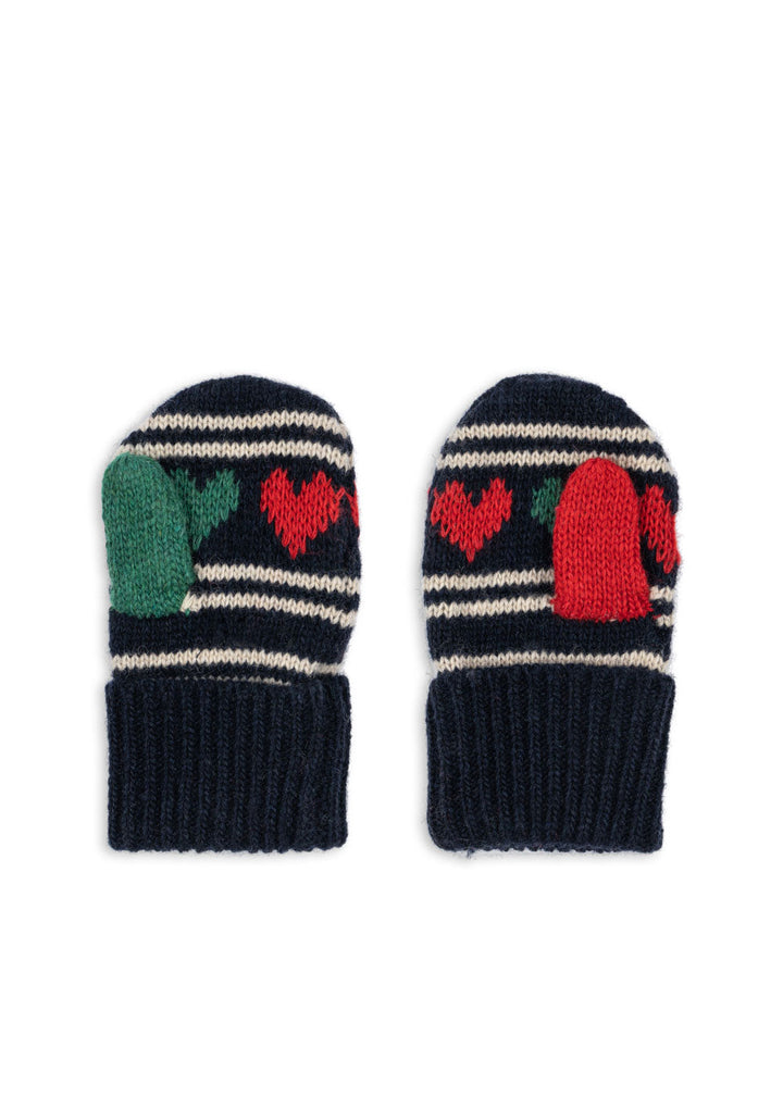 Konges Sløjd - Belou Mittens Ks104228 - Heart